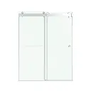 Soft-Closing Double Sliding Frameless Shower Door with One Finger Pull - DS13H