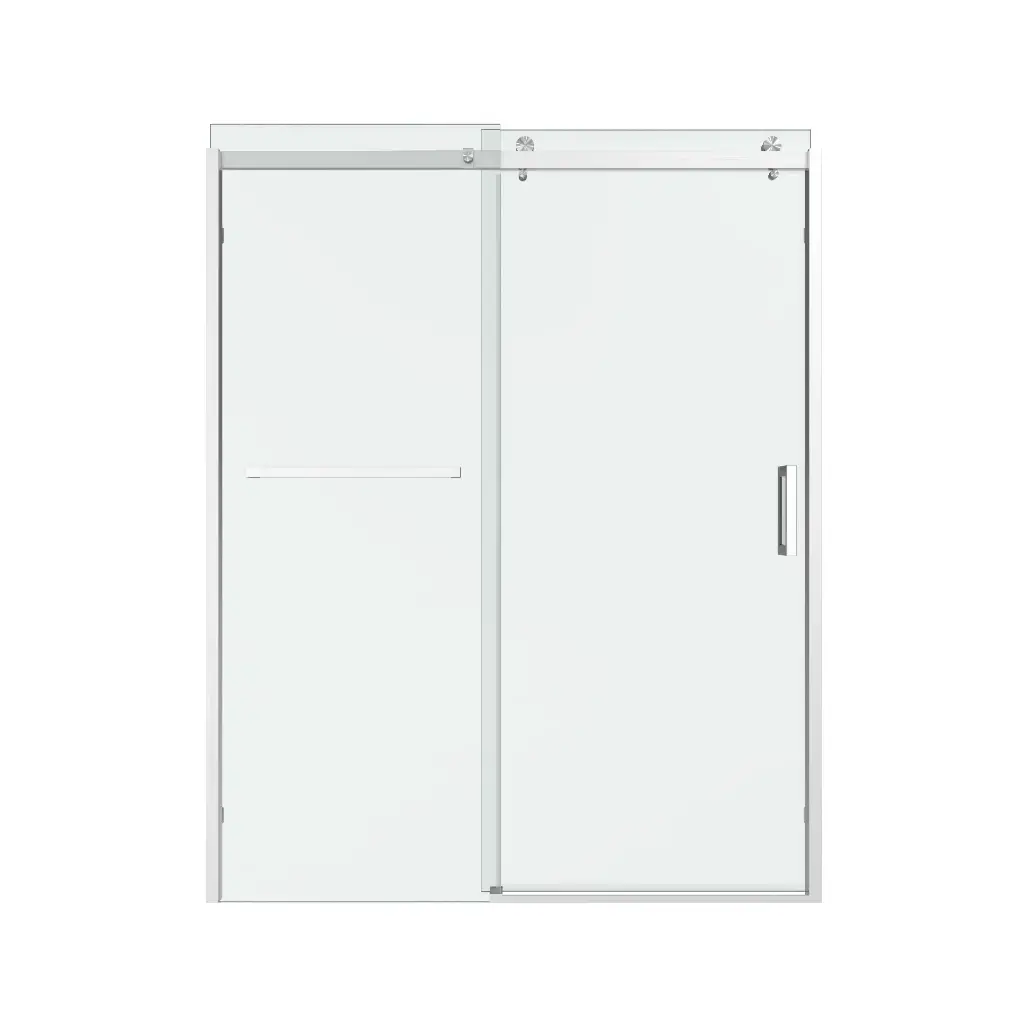 Single Sliding Semi Frameless Shower Door - SS13S