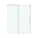 Soft-Closing Single Sliding Frameless Shower Door - SS12