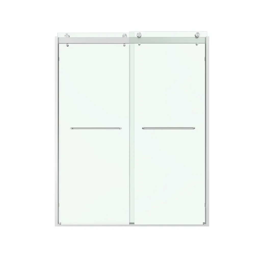 Double Sliding Semi Frameless Shower Door - DS10