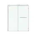 Double Sliding Semi Frameless Shower Door - DS10