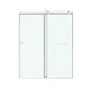 Double Sliding Frameless Shower Door - DS02A