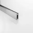 SS13 Guide Rail - Soft-Closing Single Sliding Frameless Shower Door