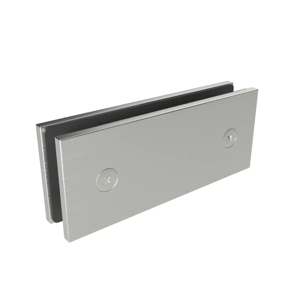Square 180° Glass to Glass Clamp