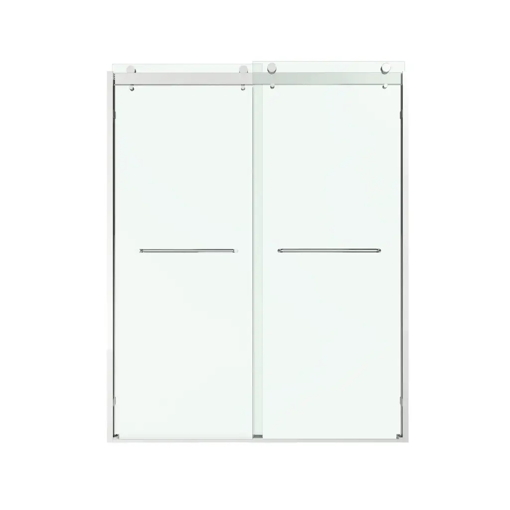 DS10 Glass Panel - Double Sliding Semi Frameless Shower Door
