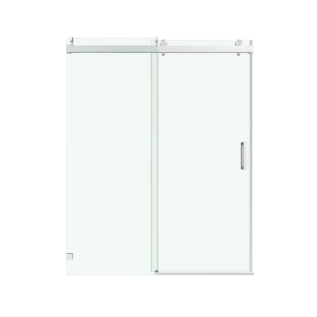 Soft-Closing Single Sliding Frameless Shower Door - SS08