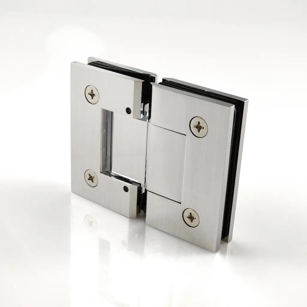 Adjustable Glass to Glass 180° Shower Hinge
