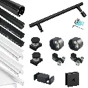 SS12 Hardware Kit - Soft-Closing Single Sliding Frameless Shower Door