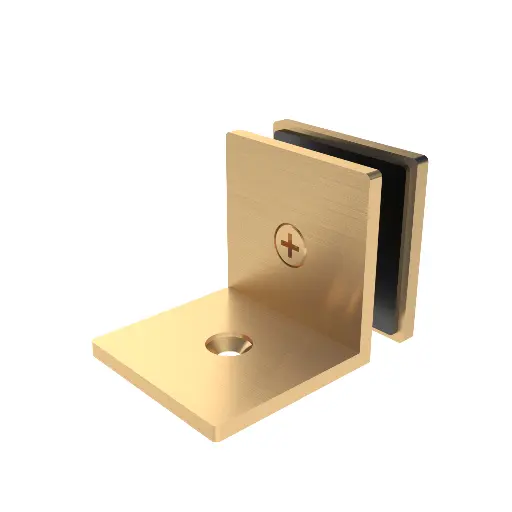 Square 90° Wall Mount Clamp