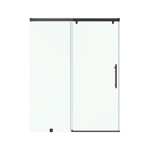 SS12 Glass Panel - Soft-Closing Single Sliding Frameless Shower Door