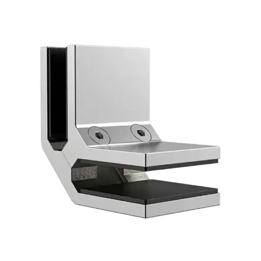 Railing 90° Clip Glass to Glass