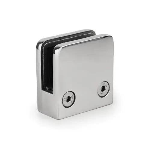 Glass Railing Square Clip