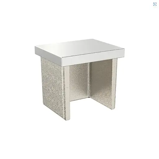 Railing Rectangular Tube End Cap - BLY-CAP