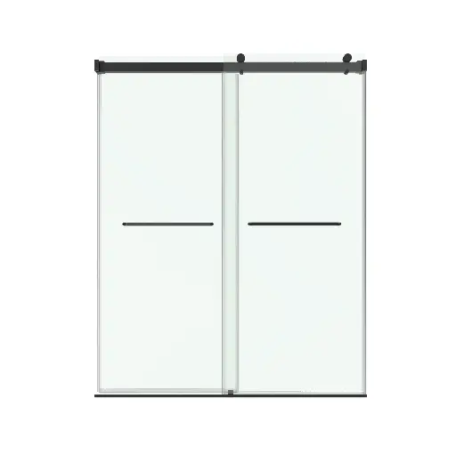 Double Sliding Frameless Shower Door - DS02