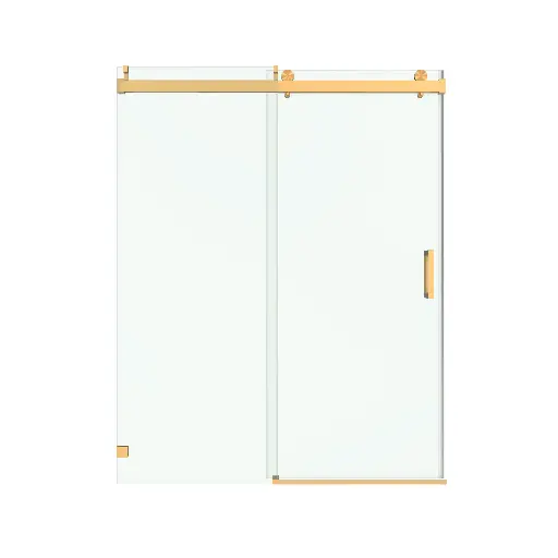 Soft-Closing Single Sliding Frameless Shower Door - SS08